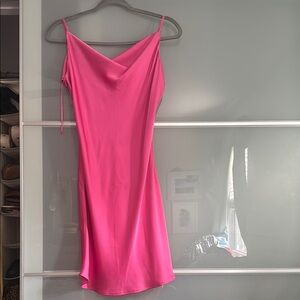 Pink Slip Dress